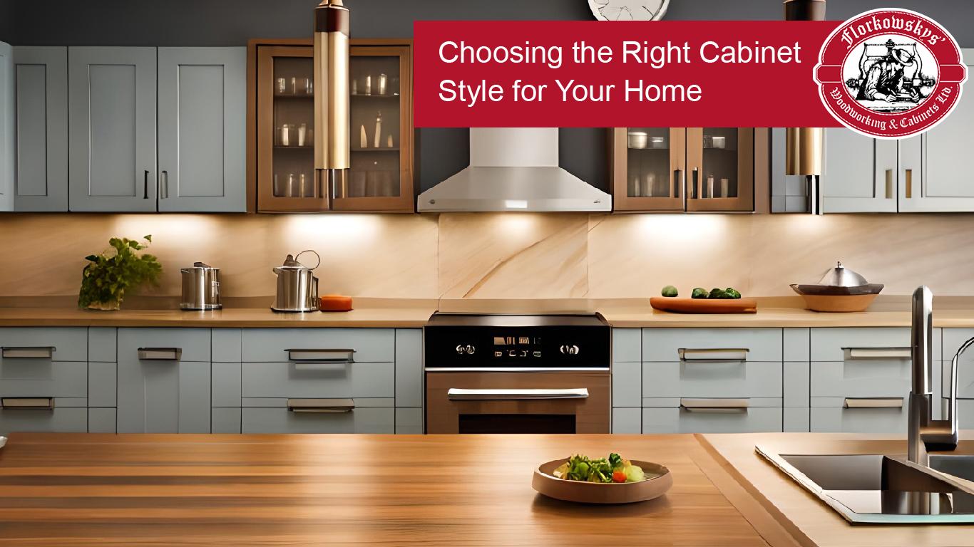 Choosing the Right Cabinet Style for Your Home: Modern, Traditional, or Transitional