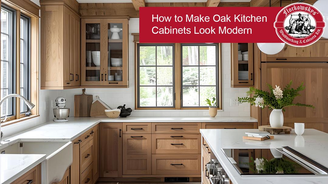 How to Make Oak Kitchen Cabinets Look Modern